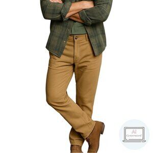 Mountain Khakis Mens Mountain Pant Classic Fit Tobacco Stretch Canvas Size 38